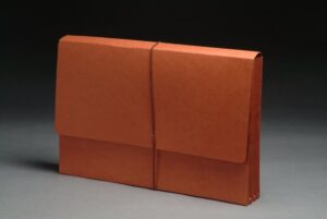 Expansion Files with Flap, Reinforced Gussets, Legal, 1-3/4" Exp. (100)