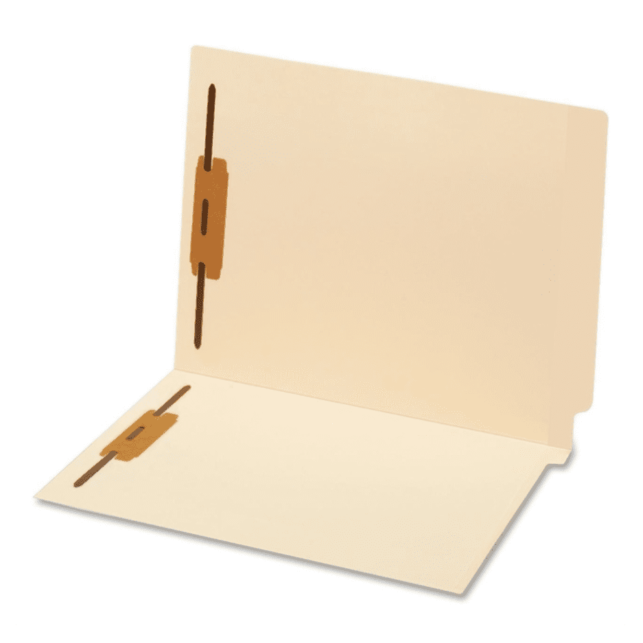 14 Pt End Tab Manila Folders