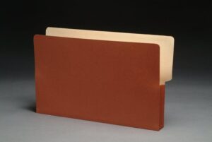 Shelf Tab Expanding Files, Paper Gussets, Legal, 1-3/4" Exp. (100)