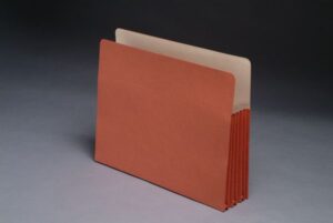 Premium Top Tab Expanding Files, Reinforced Gussets,  Letter, 1-3/4" Exp. (100)
