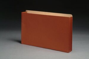 Top Tab Expanding Files, Full Height Reinforced Gussets, Legal, 3-1/2" Exp. (100)