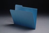 11 Pt Color Folders, 1/3 Cut Top Tab - Assorted, Letter Size (Box of 100)