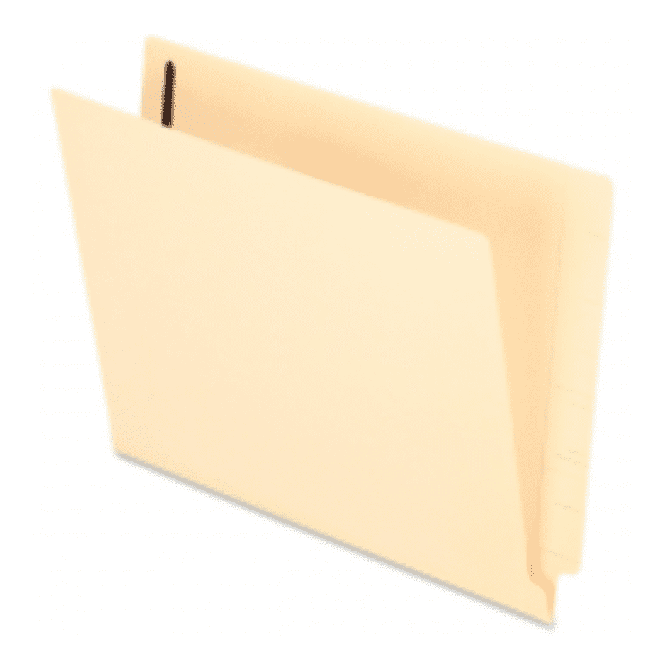 End Tab Manila File Folders