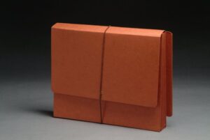 End Tab Expansion Wallets, Reinforced Gussets,  Letter, 1-3/4" Exp. (100)