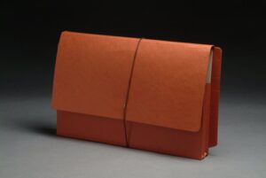 End Tab Expansion Wallets, Reinforced Gussets, Legal, 3-1/2" Exp. (100)