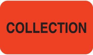 MAP1070 - COLLECTION - Fl Red, 1-1/2" X 7/8" (Roll of 250)