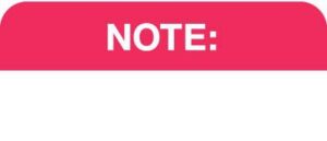 MAP1660 - NOTE - Red, 1-1/2" X 7/8" (Roll of 250)