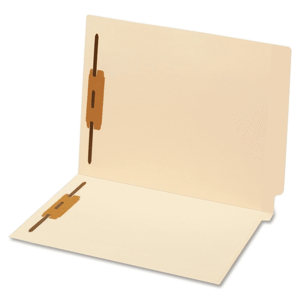 1. Letter End Tab Manila Folders