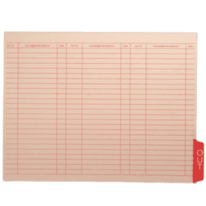 Outguides, Manila, Shelf Style, Bottom Tab (Box of 100)