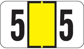 Numeric Color Coded Labels