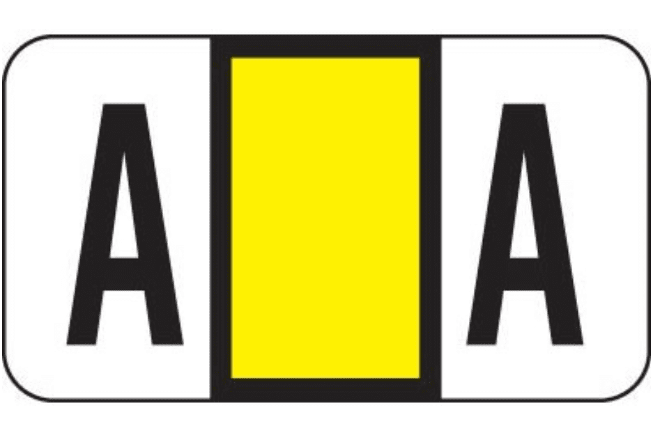 POS 3400 Alpha Labels