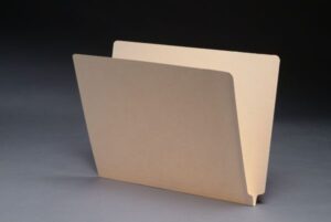 11 Pt Manila Folders, Full Cut 2-Ply End Tab, Letter Size (Box of 100)
