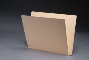 11 Pt Manila Folders, Super End Tab, Letter Size (Box of 100)