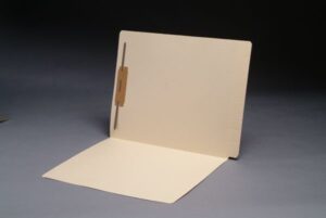 11 Pt Manila Folders, Super End Tab, Letter Size, 1 Fastener Pos. 1 (Box of 50)