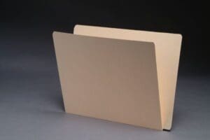 14 Pt Manila Folders, Super End Tab, Letter Size (Box of 100)