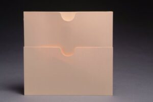 Self Adhesive Double Manila Pockets, 8-1/2" x 9" (Box of 50)