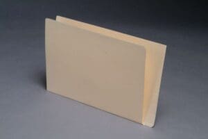 11 Pt  Manila Folders, 12 1/4" x 6" Mini Size Folder (Box of 100)