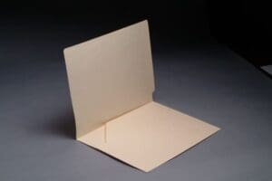 11 Pt Manila Folders, Full Cut End Tab, Letter Size, Full Diagonal Pocket (Box of 50)