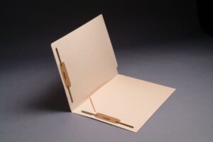 11 Pt Manila Folders, Full Cut End Tab, Letter Size, Full Diagonal Pocket, Fasteners Pos. 1 & 3 (Box of 50)
