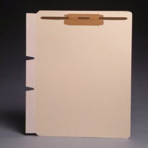 Self Adhesive Divider, Side Flap, 2" Fastener on Top (Box of 100)