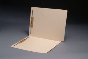 14 Pt Manila Folders, Super End Tab, Letter Size, 2 Fasteners Pos. 1 & 3 (Box of 50)