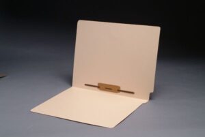 18 Pt. Manila Folders, Letter Size, Fastener Pos. 5 (50/Bx)