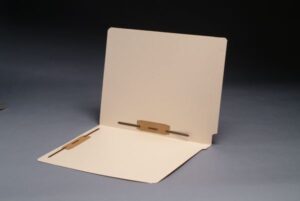 14 Pt Manila Folders, Letter Size, 2 Fasteners Pos. 3 & 5 (Box of 50)