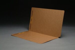 17 Pt Kraft Folders, Full Cut End Tab, Legal Size, Drop Front, Fasteners Pos. 1 & 3 (Box of 50)