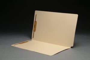 11 Pt Manila Folders, Drop Front, Legal Size, Fasteners Pos. 1 & 3 (Box of 50)