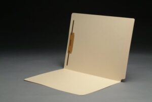 11 Pt. Manila Folders, Drop Front, Letter Size, 1 Fastener Pos. 1 (Box of 50)