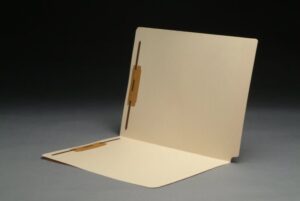 11 Pt. Manila Folders, Drop Front, Letter Size, 2 Fasteners Pos. 1 & 3 (Box of 50)