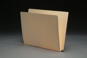 11 Pt. Manila Folders, Drop Front, Letter Size (Box of 100)