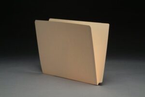 11 Pt  Manila Folders, No Drop Front, Letter Size (Box of 100)