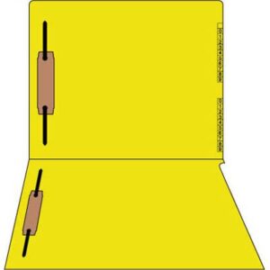 11 Pt Kardex Folders - Numeric Scale, Letter, 2 Fasteners in Pos. 1/3 (100 Total)