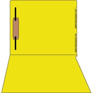 11 Pt Kardex Folders - Numeric Scale, Letter, 1 Fastener in Pos. 1 (100 Total)