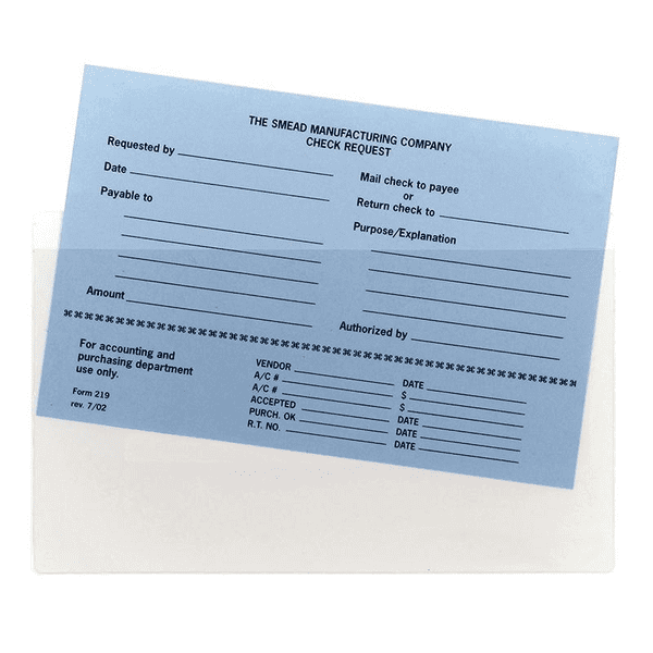 Self Adhesive Poly Pockets