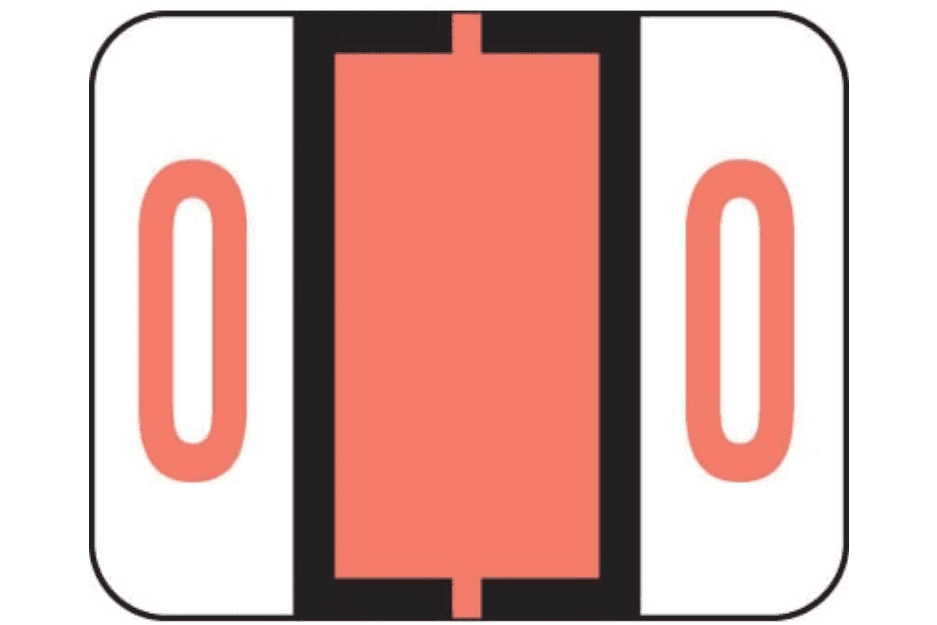 Smead 5200 Numeric Labels