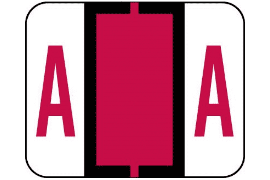 Smead 1200 Alpha Labels