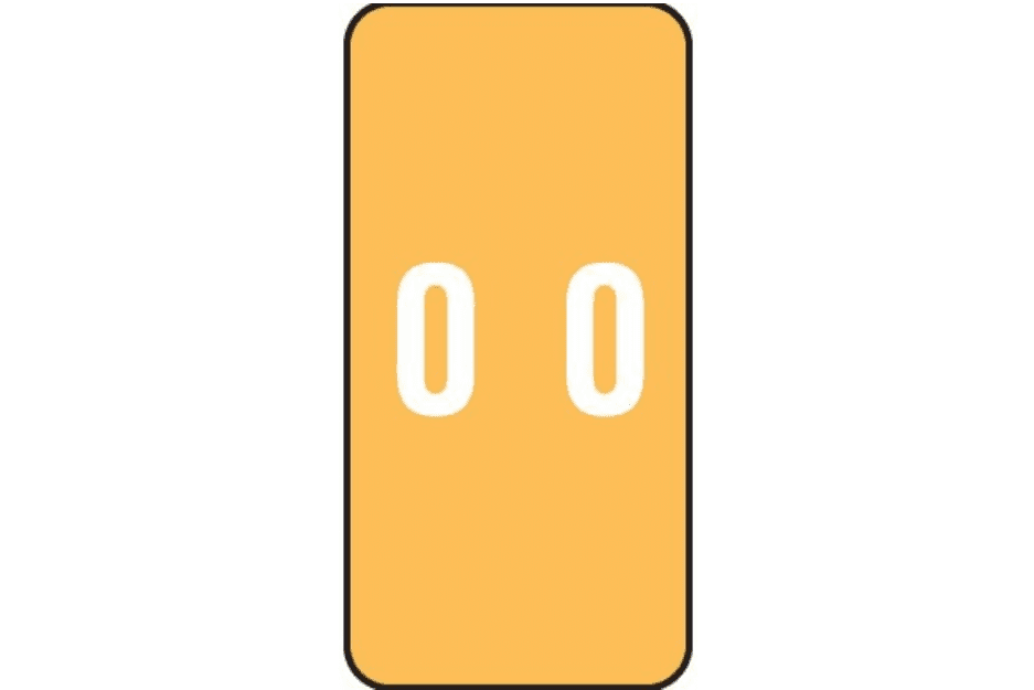 Smead XLCC Numeric Labels