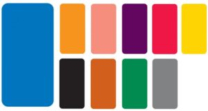 Smead Compatible Solid Color Labels, Laminated Stock, 1" X 2" Individual Colors - Roll of 250