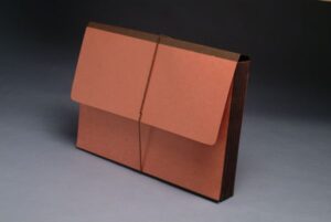 Expansion Files with Flap, Tyvek Gussets, Legal, 3-1/2" Exp. (100)