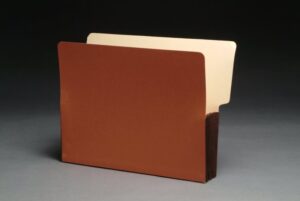 Shelf Tab Expanding Files, Tyvek Gussets, Letter, 3-1/2" Exp. (100)