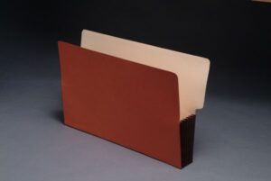 Shelf Tab Expanding Files, Tyvek Gussets, Legal, 3-1/2" Exp. (100)