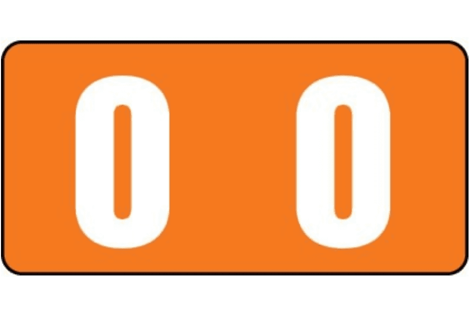 Tab Mini 1280 Numeric Labels