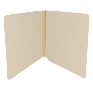 18 Pt. Manila Folders, End Tab, Letter, 2" Tyvek Exp., No Fasteners (25/Bx)