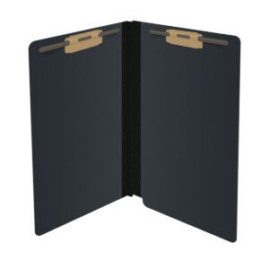 25 Pt.  Pressboard Folders, End Tab, Legal, 2" Tyvek Exp., Fasteners 1 & 3, 14 Colors (25/Bx)