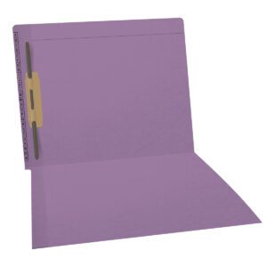 11 Pt Kardex Color Folders - Alpha Scale, Letter, 1 Fastener in Pos. 1 (Box of 50)