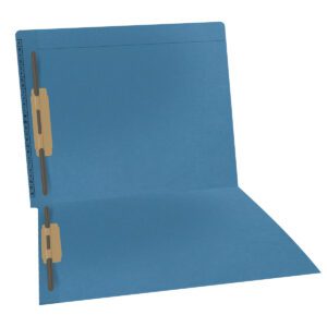 11 Pt Kardex Color Folders - Alpha Scale, Letter, 2 Fasteners in Pos. 1/3 (Box of 50)