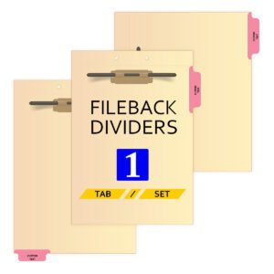 Custom FileBack Sets - 1 Tab