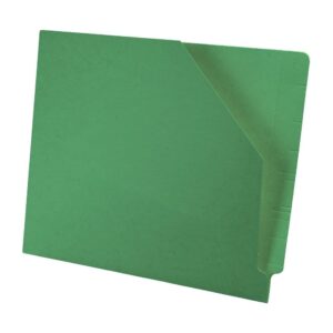 11 Pt Color Pocket, Full Cut End Tab, Letter Size, Slant Cut Front (Box of 100)